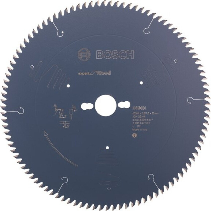 Sirkelsagblad Expert for Wood 300 x 30 x 2,5 mm, 100