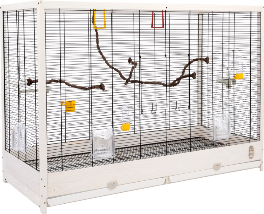 fuglebur av tre Robin XXL - L 113,4 x B 53 x H 81,7 cm