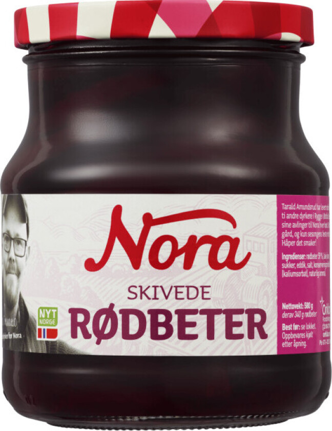 Rødbeter Skivede 580g