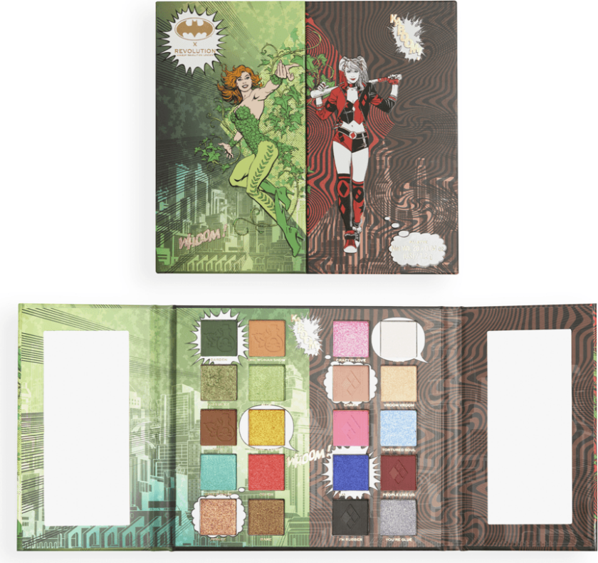 x DC Gotham City Comic Eyeshadow Palette 20x1,2