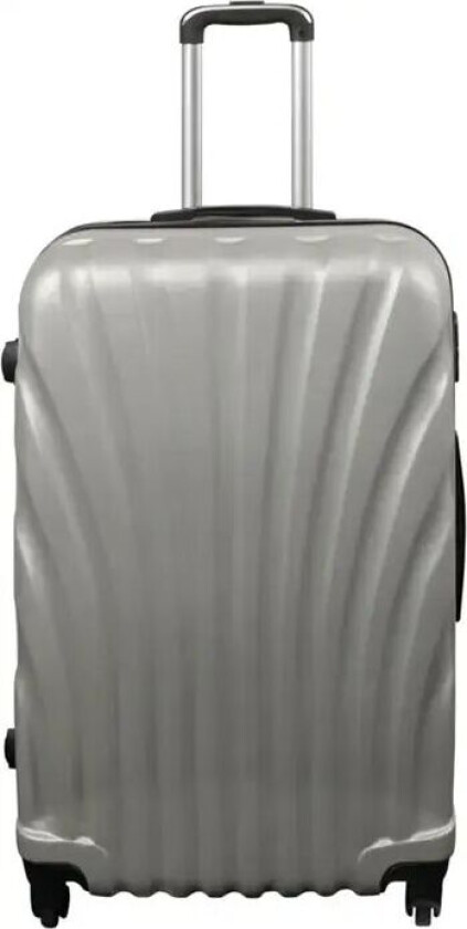 Koffert i grå - Hard ABS / polykarbonat