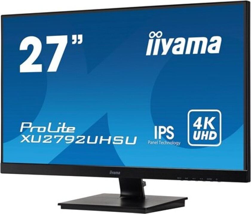 27" iiyama ProLite XU2792UHSU-B1 - 4 ms - Skjerm