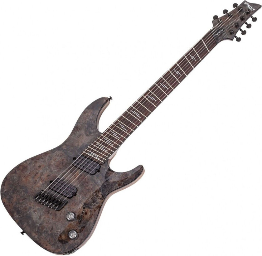 Schecter Omen Elite-7 MS Charcoal