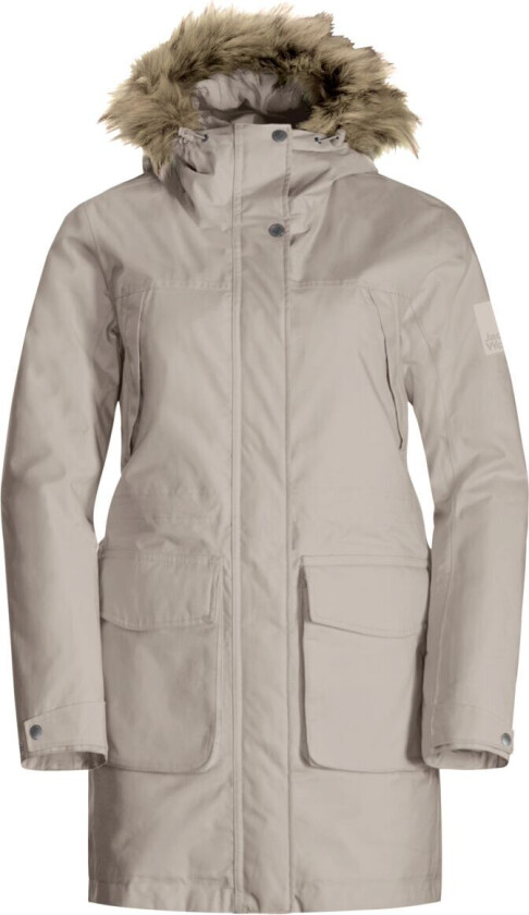 Women's Winterfrost Insulated Parka XL, Dusty Grey