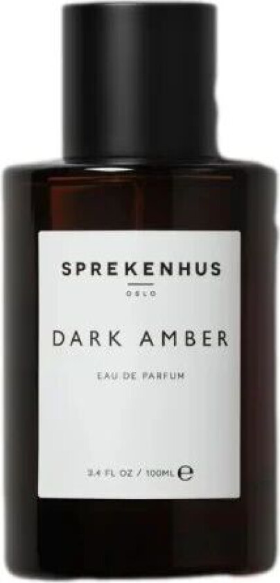 Sprekenhus Eau De Parfum 100ml - Dark Amber Parfyme Hvit unisex