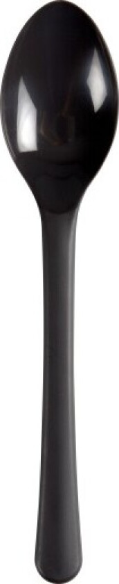 Teskje, grå PP-plast, 14 cm, 100 stk.