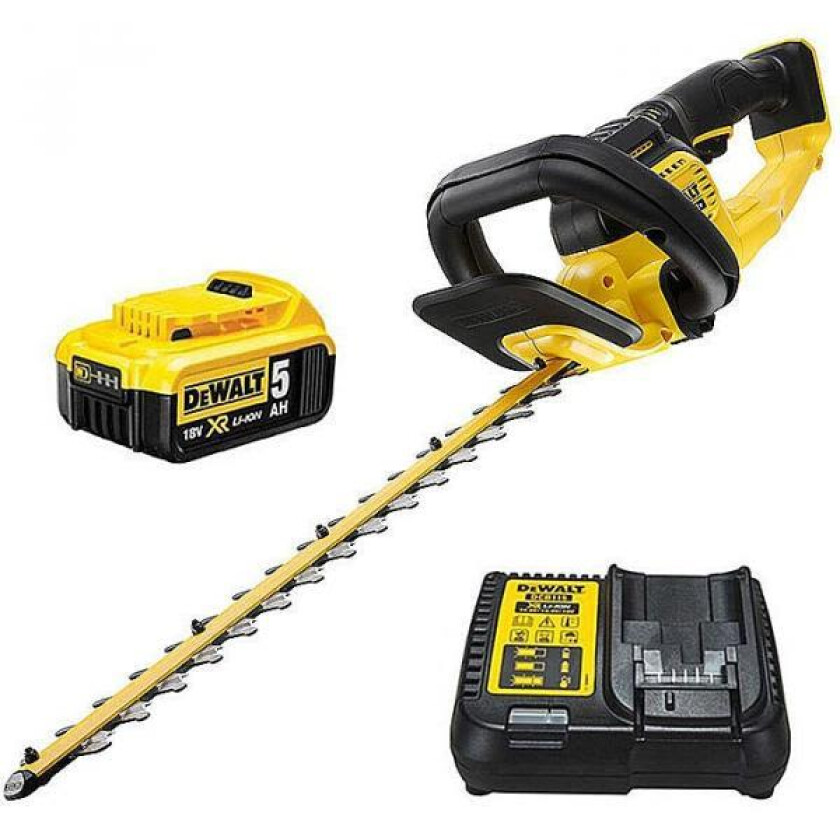 Dewalt DCMHT563P1-QW Hekksaks med batteri og lader