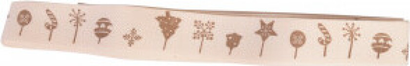 Bilde av Stoffbånd/Gavebånd Ass. Julemotiver mørk 20 mm - 3 met