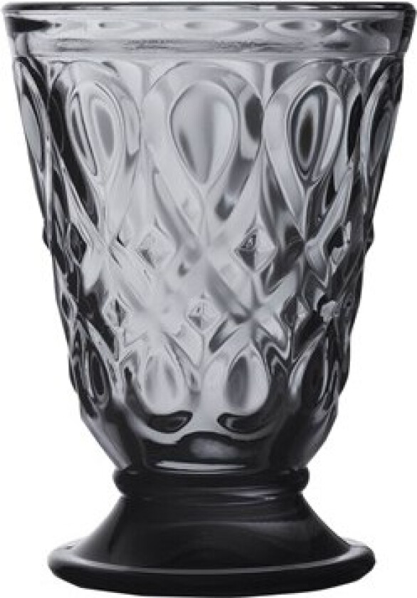 Lyonnais water glass anthracite