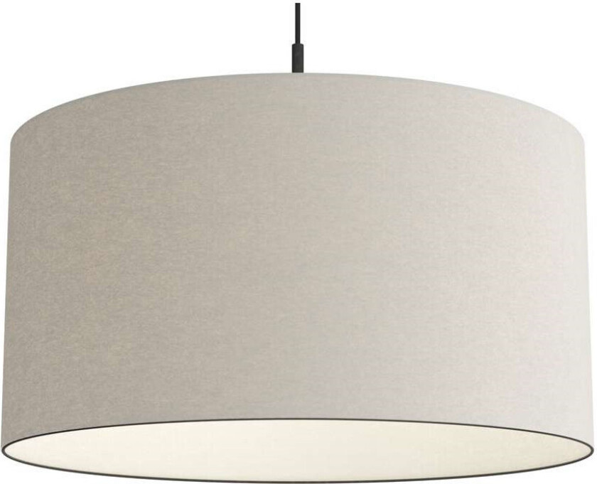 Soft pendel Ø 57 cm Hvit ull