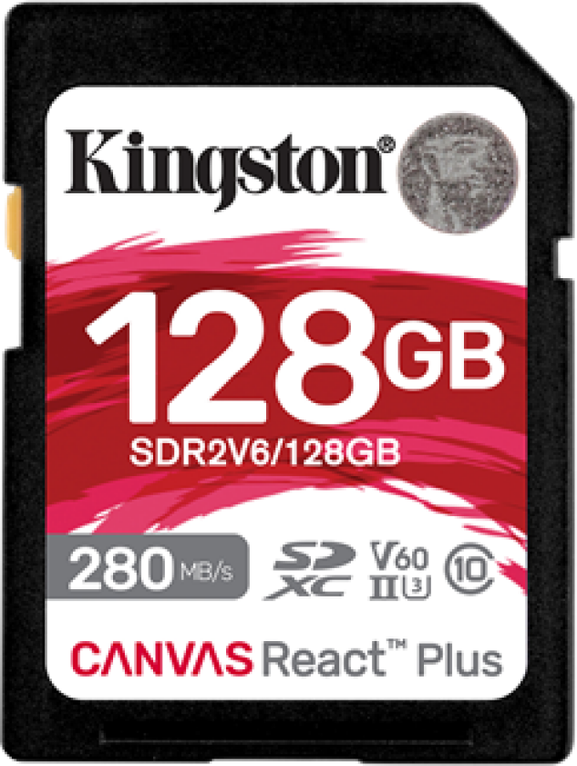 Canvas React Plus V60 SD - 280MB/s - 128GB