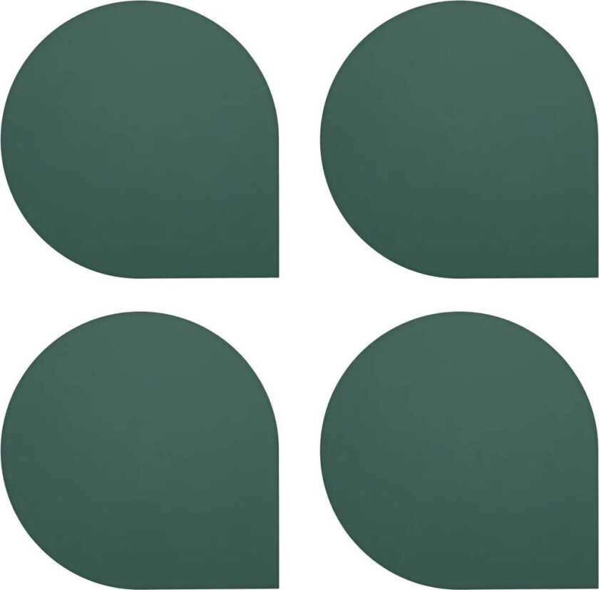 Stilla glassunderlag 4-pakning Forest