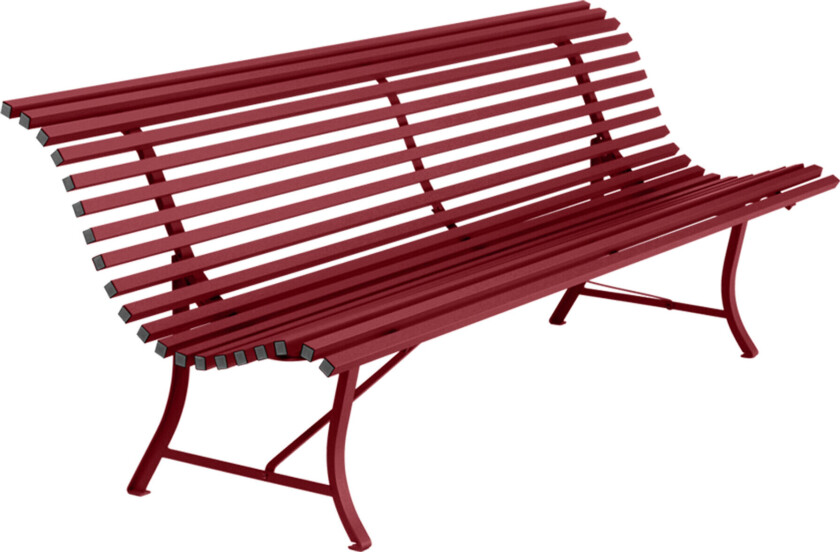 Louisiane Bench 200 cm Chili 43