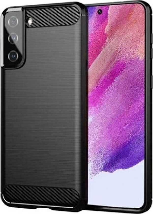 Carbon And Steel Style - back cover for mobile phone