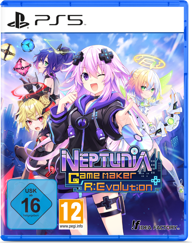 Neptunia Game Maker R:Evolution (Day One Edition) - Sony PlayStation 5 - RPG