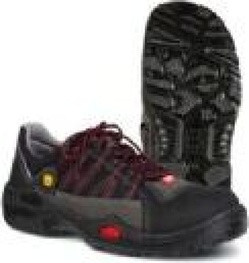 Ejendals Jalas 1615 E-Sport, Unisex, Safety shoes, Svart, Grå, Rød, EUE, Polyuretan (PU), PU lær