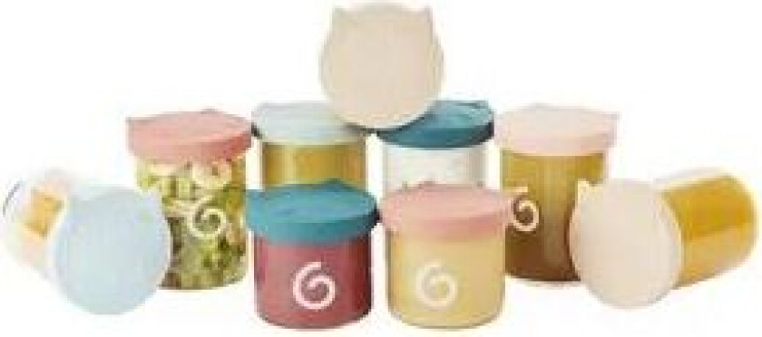 ISY Glassbøtter - 6x 250ml + 3x 120ml