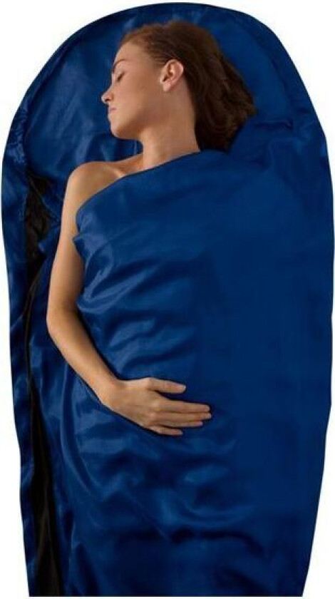 Bilde av Sea To Summit Sleepliner Silk Mummy Navy OS