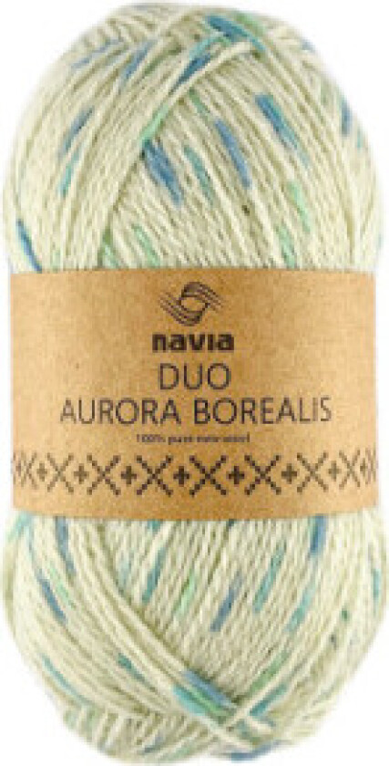 Duo-garn 269 Aurora Borealis Bølge