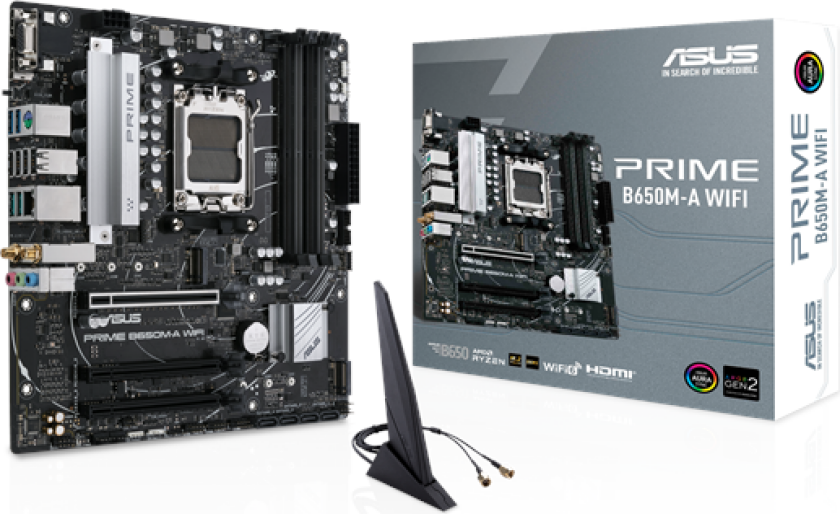 Asus Prime B650m-a Wifi Mikro Atx Hovedkort