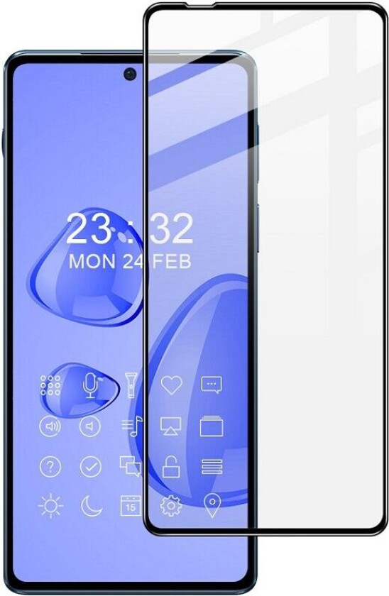Motorola Edge 20 Lite Skjermbeskytter i Herdet Glass - Gjennomsiktig