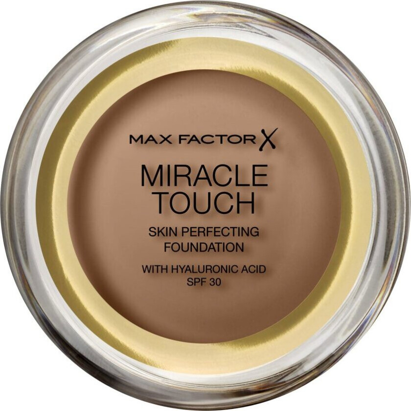 Miracle Touch, Kompakt hus, Toasted Almond, Universell, Motvirker rødhet, Fuktighetsgivende, Shine (lys), Utjevning, Toning, Matte, Kvinner