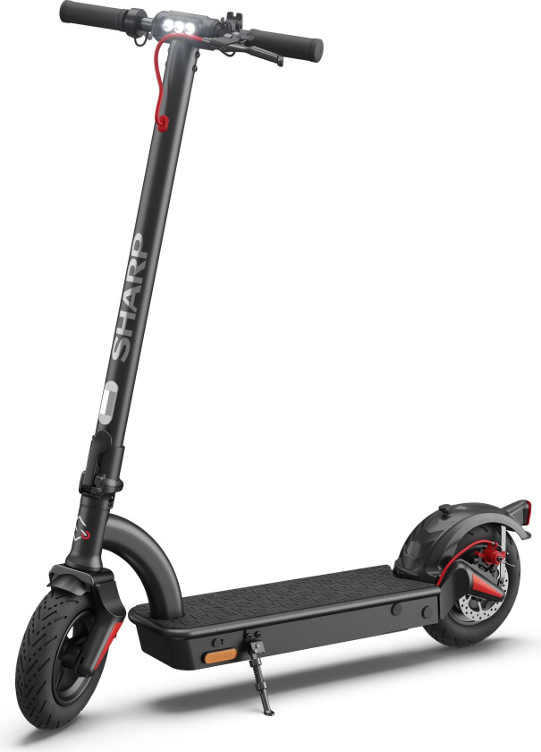 - Electric Scooter with rear Suspension - Black