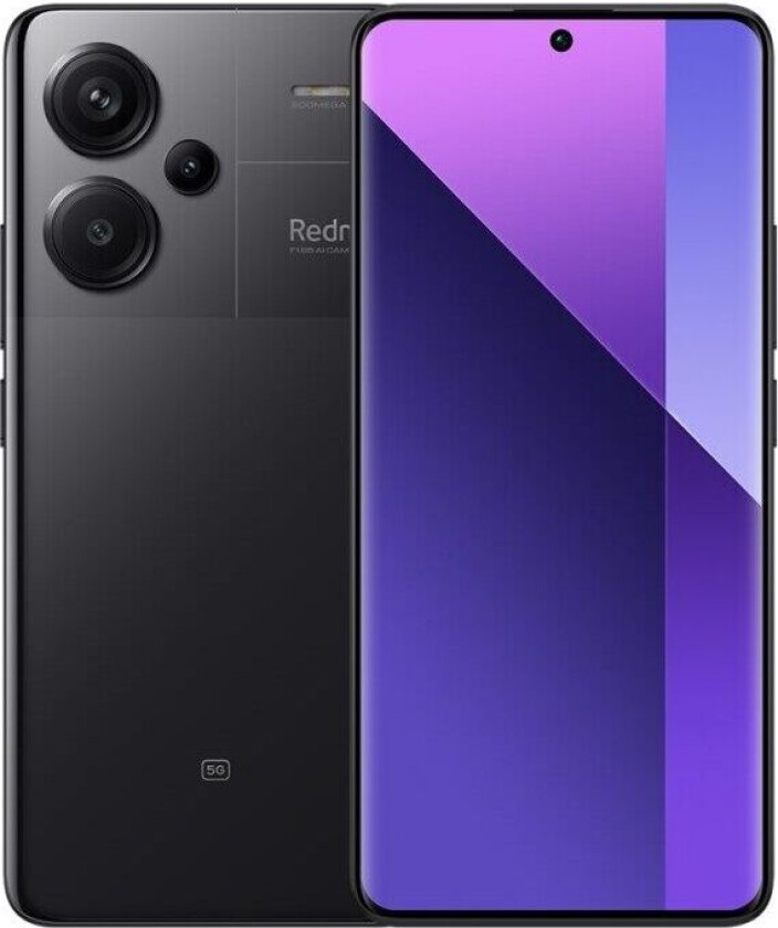 Redmi Note 13 Pro+ - 5G smarttelefon - dobbelt-SIM - RAM 8 GB / Internminne 256 GB - OLED-display - 6.67" - 2712 x 1220 piksler (120 Hz) - 3x