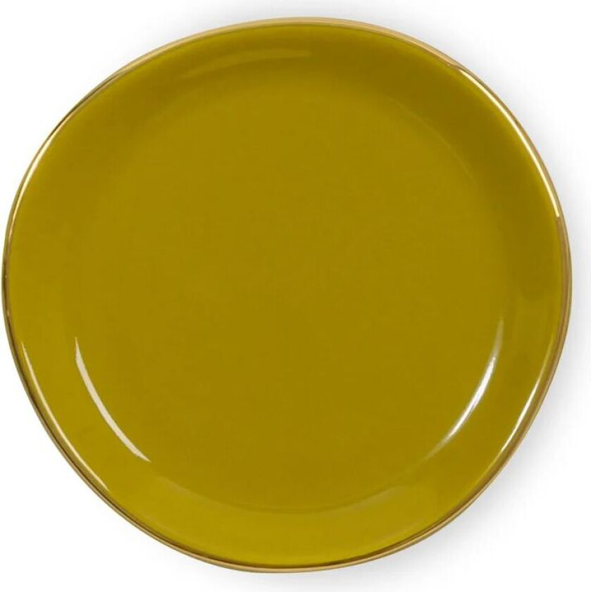 Good Morning tallerken 9 cm Amber green