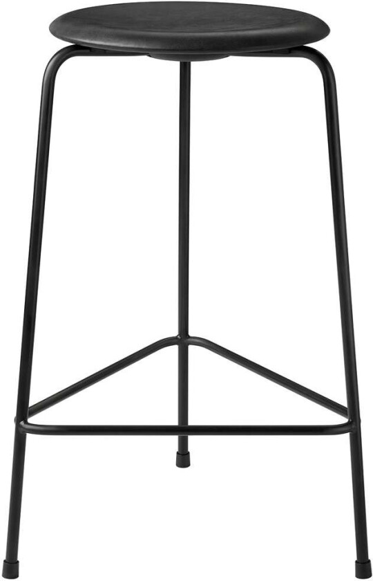 High Dot krakk lær Cowboy black