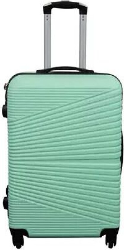 Koffert - Mellomstor koffert - Nordic mint - Hardcase - Smart reisekoffert