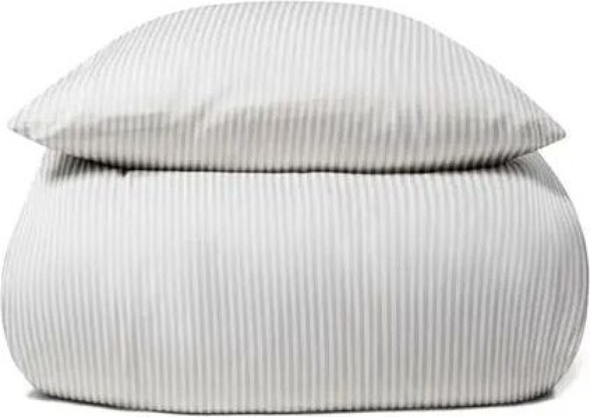 Sengetøy - 100% egyptisk bomull - 240x220 cm - Hvit - Jacquard vevd sengesett fra By Borg