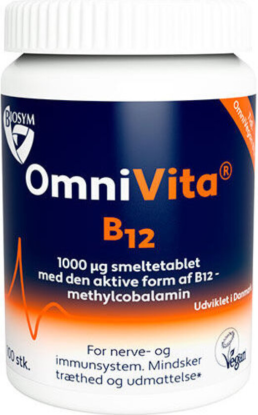 OmniVita B12 - 100 Tabletter