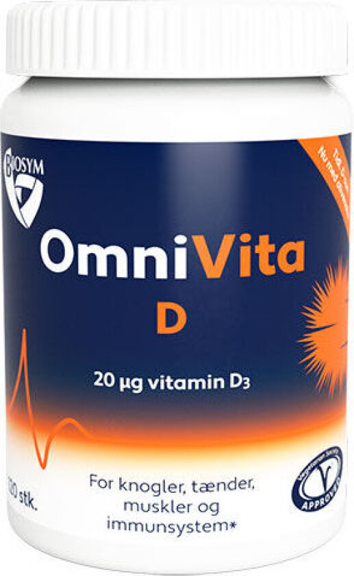 OmniVita D - 120 Kapslar