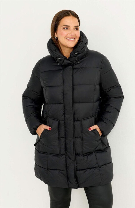 Jakke med myk dunfølelse Gerd Dame 50/52 Black