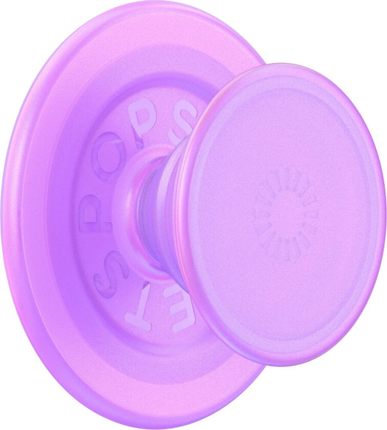 POPSOCKETS PopGrip Opalescent Pink Translucent MagSafe - Stativ og Grep