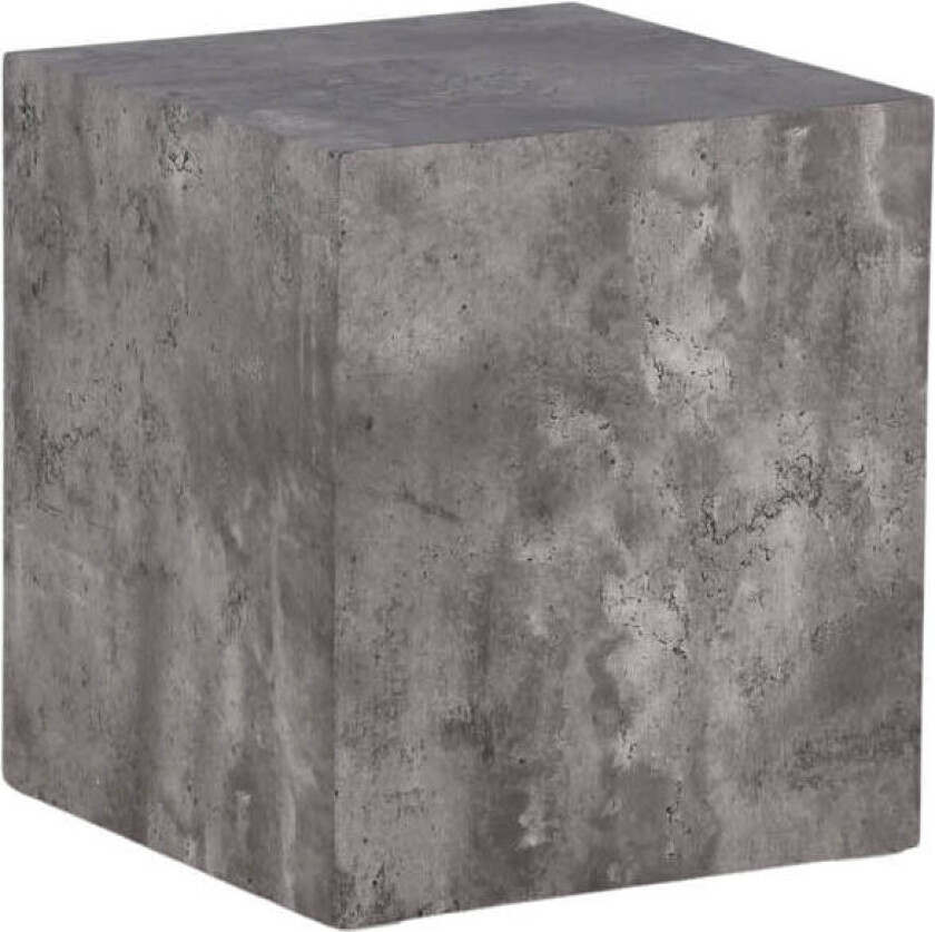 Bilde av York hjørnebord 40x40x45cm mørkgrå.