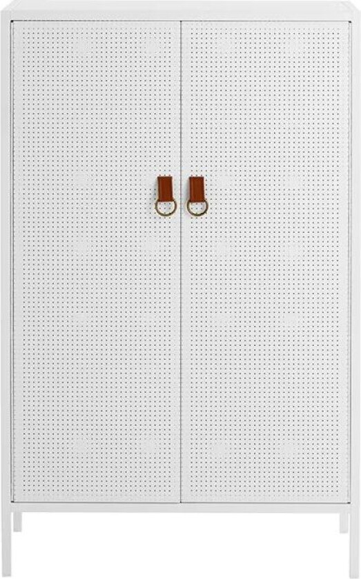 Bilde av Francis skap Hvit, skinn