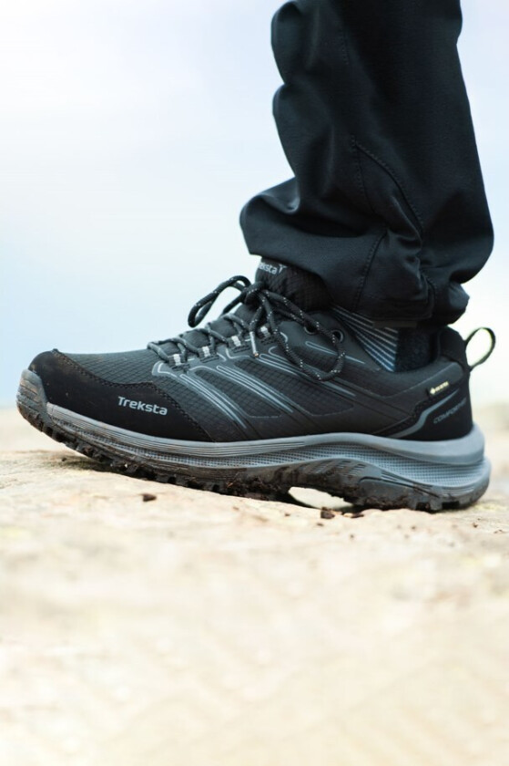 TrekSta Unisex Larvik Low Lace Gore-Tex 37, Black