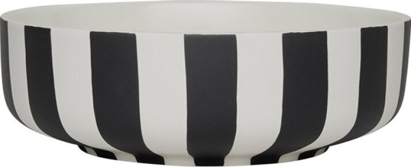 OYOY LIVING - Toppu Bowl Large - Black/White (L301190)