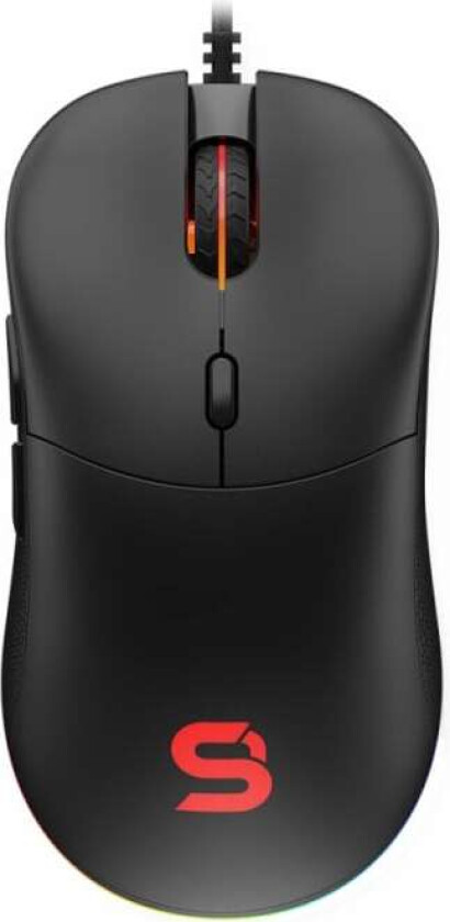 Spc Gear Gem Gaming Mus Svart