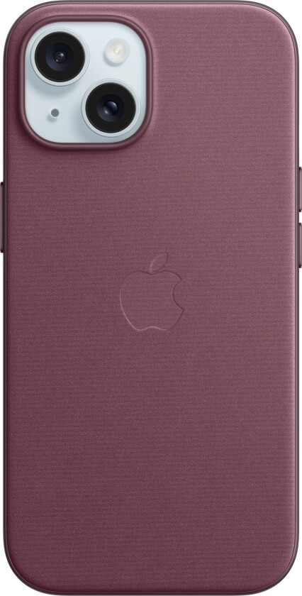 iPhone 15 FineWoven Case with MagSafe - Mulberry