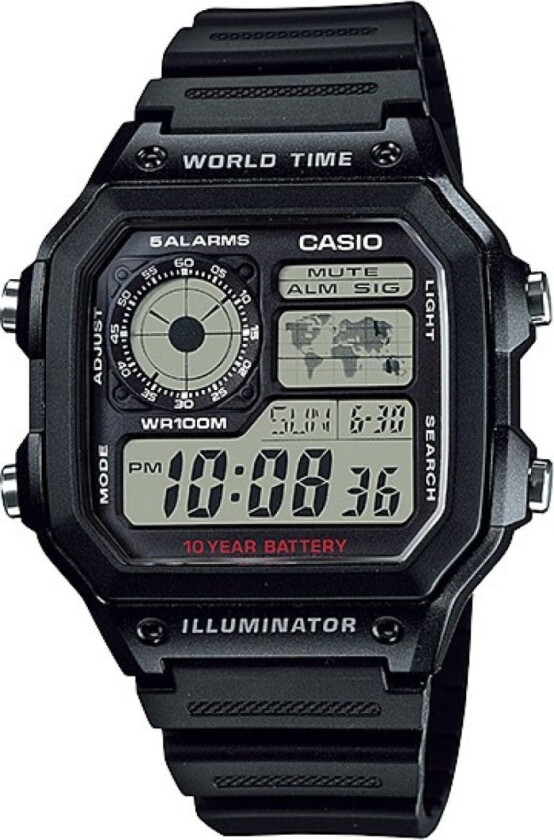 Collection Ae-1200wh-1avef Black Black male