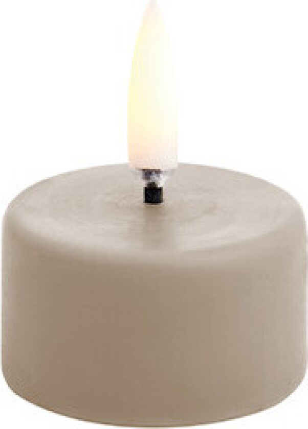 Lighting - Telys w/Battery 3,9x2,1cm Sandstone Lighting