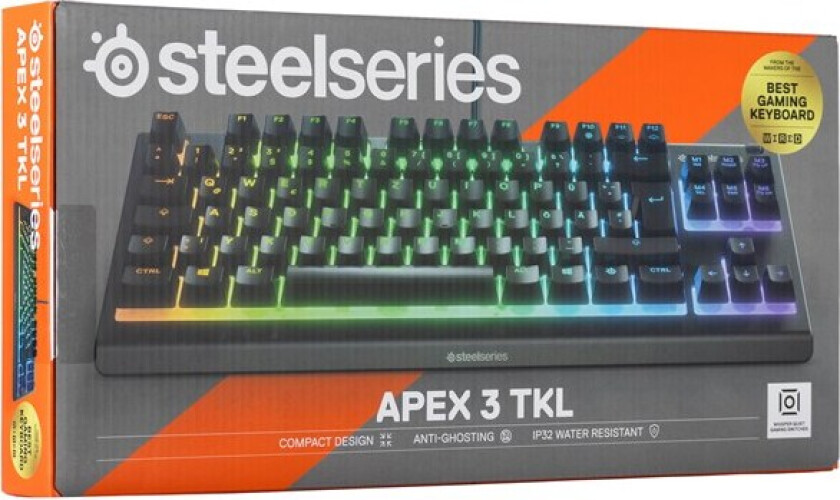 Steelseries Apex 3 Tkl Rgb Tastatur