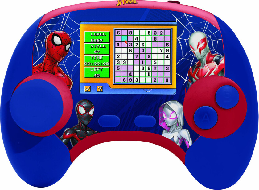 - Spider-Man Educational bilingual console with LCD screen (EN/FR) (JCG100SPi1)