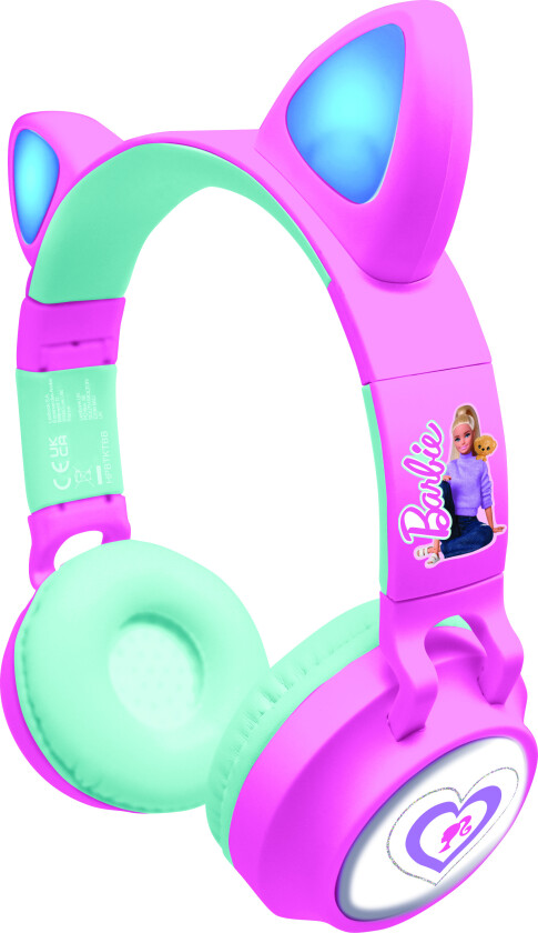 - Barbie Bluetooth headphones with light (HPBTKTBB)
