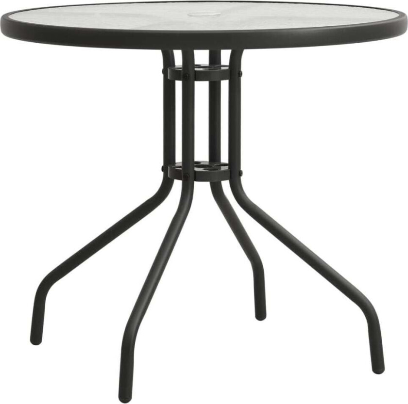 Bistrobord antrasitt Ø80x71 cm stål