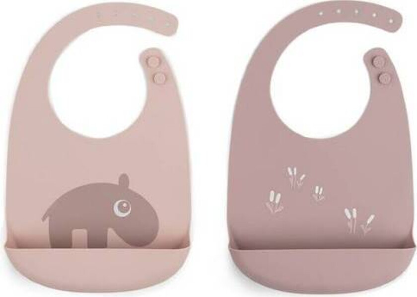 Bilde av Done by deer Silikonsmekke 2-pack Ozzo Powder