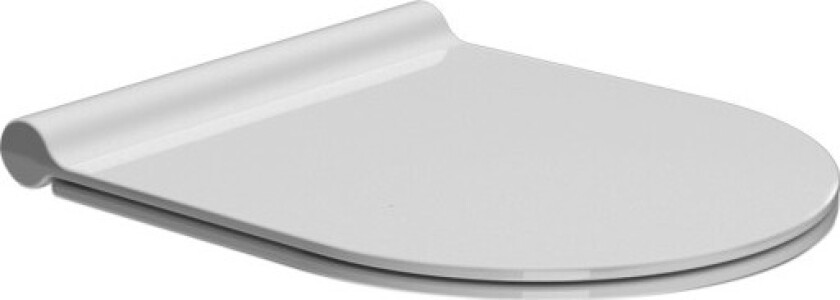 Kube X toalettsete, soft close, avtagbar, hvit